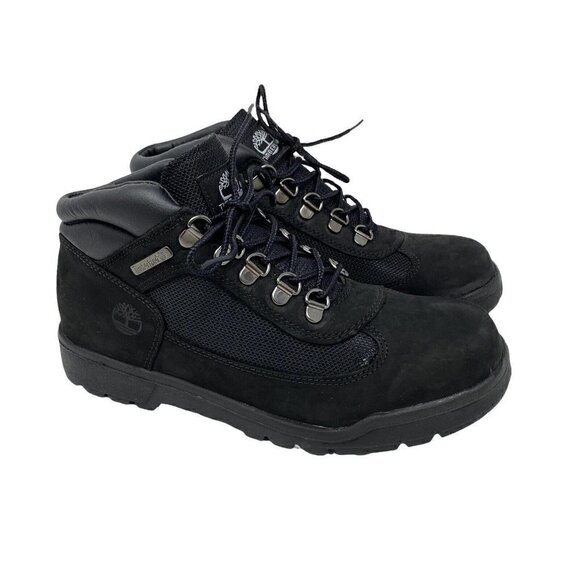 Timberland Junior's Waterproof Field Boots Black A1ACD Size 6.5 & 7 MISMATCH - Picture 1 of 10